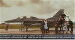 Poster / Affiche, Straaljager / Jetfighter, F-16A, KLu, afm.: 63x39cm, jaren'90.(Nr.2) - 2 - Thumbnail
