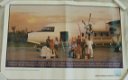 Poster / Affiche, Vliegtuig / Airplane, Fokker F-27, KLu, afm.: 63x39cm, jaren'90.(Nr.1) - 2 - Thumbnail