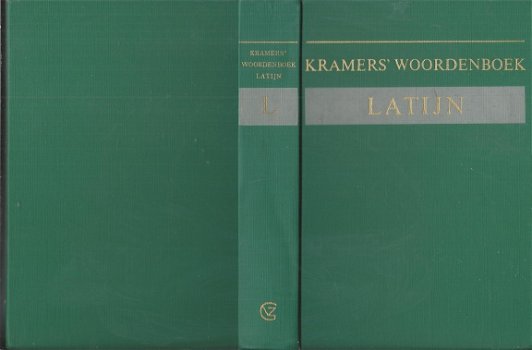 DR. J. W. FUCHS***KRAMERS **LATIJN **WOORDENBOEK**LATIJN NEDERLANDS**TEXTUUR LINNEN HARDCOVER BOEKBA - 2