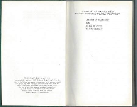 ERNEST CLAES**OMNIBUS DRIE*1.JEROOM EN BENJAMIEN.2.KIKI.3.IK EN DE WITTE.4.IK WAS STUDENT.**GROENE K - 4