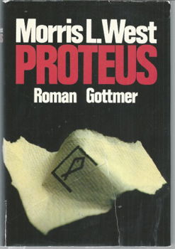 MORRIS L. WEST**PROTEUS**RODE TEXTUUR LINNEN HARECOVER**GOTTMER HAARLEM - 1