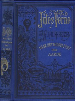 JULES VERNE**NAAR HET MIDDELPUNT DER AARDE**TEXTUUR LINNEN - 1