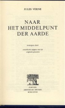 JULES VERNE**NAAR HET MIDDELPUNT DER AARDE**TEXTUUR LINNEN - 2