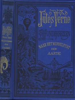 JULES VERNE**NAAR HET MIDDELPUNT DER AARDE**TEXTUUR LINNEN - 6