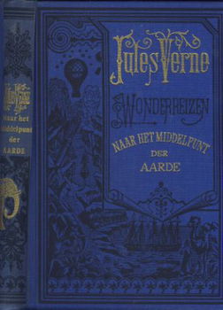 JULES VERNE**NAAR HET MIDDELPUNT DER AARDE**TEXTUUR LINNEN - 1