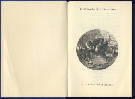 JULES VERNE**DE REIS OM DE WERELD IN 80 DAGEN**BLAUWE ELSEVI - 2