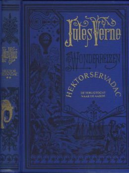 JULES VERNE **HEKTORSERVADAC*DE TERUGTOCHT AARD**BLAUWE ELSEV - 1