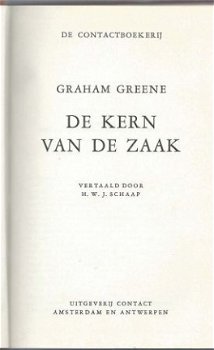 DE KERN VAN DE ZAAK+GRAHAM GREENE+THE HEART OF THE MATTER - 3