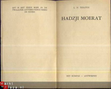 L. N. TOLSTOI ** HADZJI MOERAT ** FENIKS KOMPAS** - 2