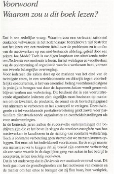 WILLIAM C. BYHAM & JEFF COX**DE KRACHT VAN MOTIVATIE**BETERE KWALITEIT, GROTERE PRODUCTIVITEIT, ENTH - 5