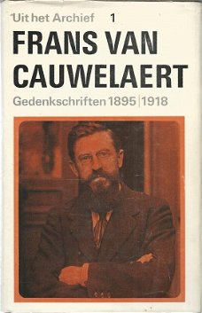 UIT HET ARCHIEF**1.FRANS VAN CAUWELAERT**GEDENKSCHRIFTEN 1895-1918**GROENE KARTONNEN HARDCOVER NBC.*