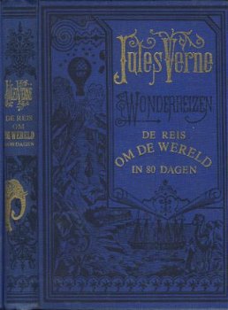 JULES VERNE**DE REIS OM DE WERELD IN 80 DAGEN**BLAUWE ELSEVI - 1