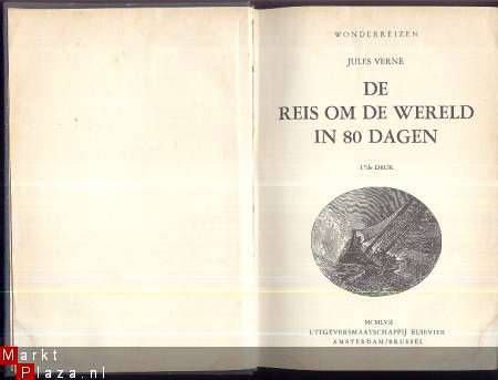 JULES VERNE**DE REIS OM DE WERELD IN 80 DAGEN**ELSEVIER** - 1