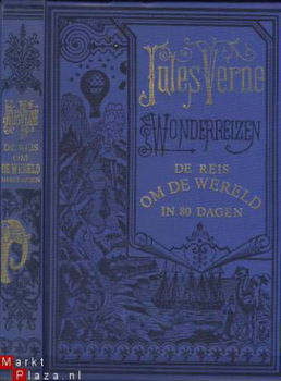 JULES VERNE**DE REIS OM DE WERELD IN 80 DAGEN**BLAUWE ELSEVI - 1