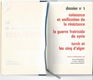 BERNARD MICHAL **LES GRANDES ENIGMES DE LA RESISTANCE.*** DOSSIER NR. 1**HARDCOVER - 5 - Thumbnail