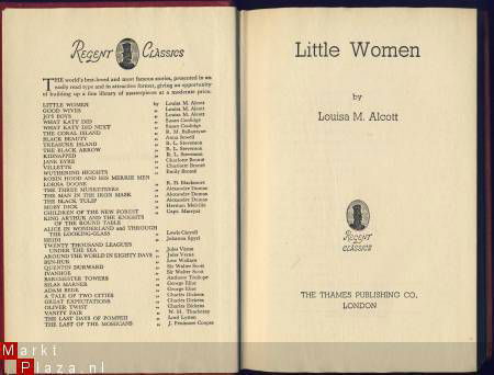 LOUISA M. ALCOTT**LITTLE WOMEN**THE THAMES PUBLISHING CO. - 4