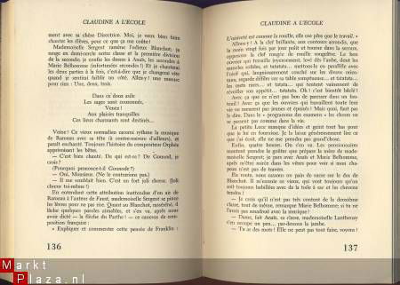 SIDONIE GABRIELLE COLETTE**CLAUDINE A L 'ECOLE**LIVRE DU MO - 4