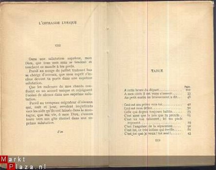 RABINDRANATH TAGORE**L'OFFRANDE LYRIQUE*1959*NRF GALLIMARD - 3