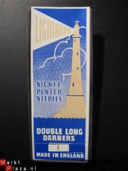 LIGHTHOUSE Double long Darners met originele mapje - 1
