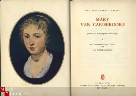 MARGARET CAMPBELL BARNES**MARY VAN CARISBROOKE**ZHU STOK - 2