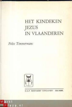 FELIX TIMMERMANS**HET KINDEKE JEZUS IN VLAANDEREN ** - 2