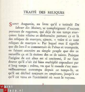 CALVIN ** TRAITE DES RELIQUES ** 1957 ** NORD SUD PARIS ** - 3