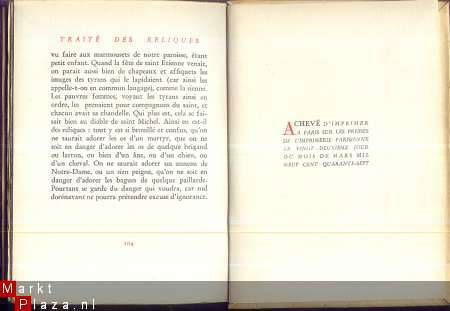 CALVIN ** TRAITE DES RELIQUES ** 1957 ** NORD SUD PARIS ** - 5