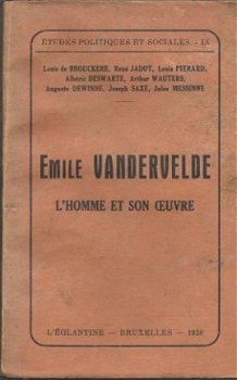 EMILE VAN DER VELDE*L' HOMME ET SON OEUVRE**SOFTCOVER*EGLANT - 1