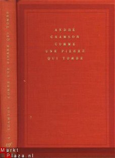 ANDRE CHAMSON**COMME UNE PIERRE QUI TOMBE**GALLIMARD ROUGE**
