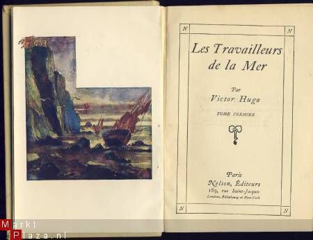 VICTOR HUGO**LES TRAVAILLEURS DE LA MER**TOME I + TOME II** - 1