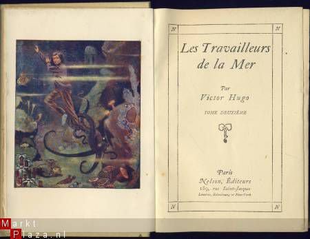 VICTOR HUGO**LES TRAVAILLEURS DE LA MER**TOME I + TOME II** - 6