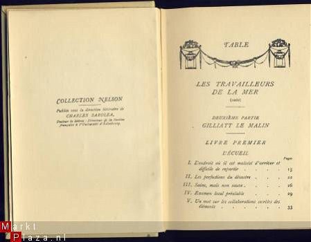 VICTOR HUGO**LES TRAVAILLEURS DE LA MER**TOME I + TOME II** - 7