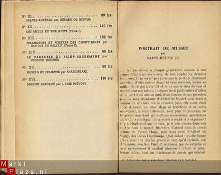 ALFRED DE MUSSET**LA CONFESSION D'UN ENFANT DU SIECLE**BIB - 4