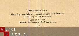 E. VAN HEMELDONCK**DE CLEYNE KEYSER**1943*NEDERLANDSE BOEKHA - 5