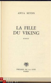 ANYA SETON**LA FILLE DU VIKING**WITTE HARDCOVER*PRESSES DE L - 3