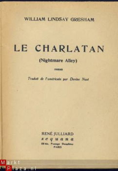 WILLIAM LINDSAY GRESHAM**LE CHARLATAN**JULLIARD SEQUANA - 2