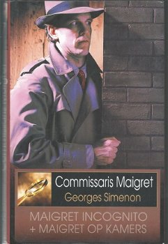 GEORGES SIMENON**MAIGRET INCOGNITO + MAIGRET OP KAMERS**ZWARTE HARDCOVER - 1