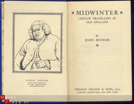 JOHN BUCHAN**MIDWINTER**CERTAIN TRAVELLERS IN OLD ENGLAND** - 1