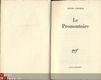 HENRI THOMAS**LE PROMONTOIRE**NRF GALLIMARD - 3 - Thumbnail