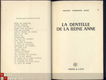 FRANCES PARKINSON KEYES**LA DENTELLE DE LA REINE ANNE**PRESS - 2 - Thumbnail