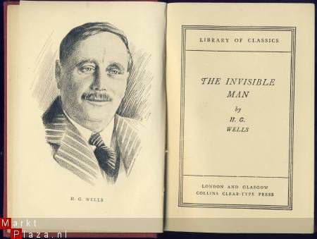 H. G. WELLS**THE INVISIBLE MAN**COLLINS CLEAR-TYPE PRESS LON - 1