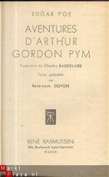 EDGARD POE**AVENTURES D'ARTHUR GORDON PYM**CH. BAUDELAIRE** - 1