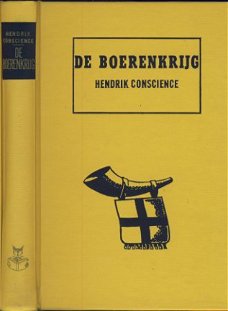 HENDRIK CONSCIENCE**DE BOERENKRIJG**GELE LINNEN BOEK-BAND