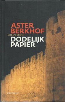 ASTER BERKHOF**DODELIJK PAPIER**SPLENDIDE HARECOVER**ALS NIEUW.**HOUTEKIET ANTWERPENBA - 1