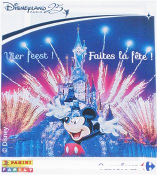 Disneyland Parijs 25 Jaar - Stickers - Panini - Carrefour - 1