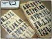 SALE NIEUW TIM HOLTZ GROTE cling stempel Grunge Alphabet - 3 - Thumbnail