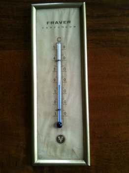 Thermometer, werkt ! Fraver Parfumeur. jaren '40 - 1