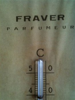 Thermometer, werkt ! Fraver Parfumeur. jaren '40 - 2