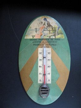 GRAND PHARMACIE DE PARIS...themometer jaren '30.... - 1