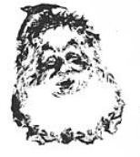 SALE NIEUW TIM HOLTZ cling stempel Mini Holidays 2 Santa Claus. - 1